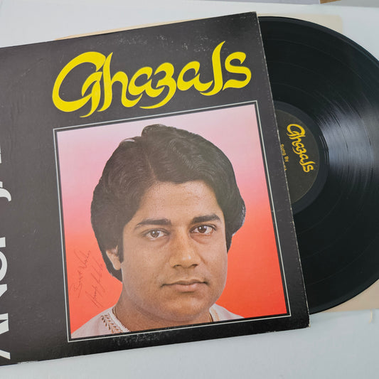 Anup Jalota - Ghazals - recorded  in USA - Autographed by Anup Jalota in Near mint Pristine condition