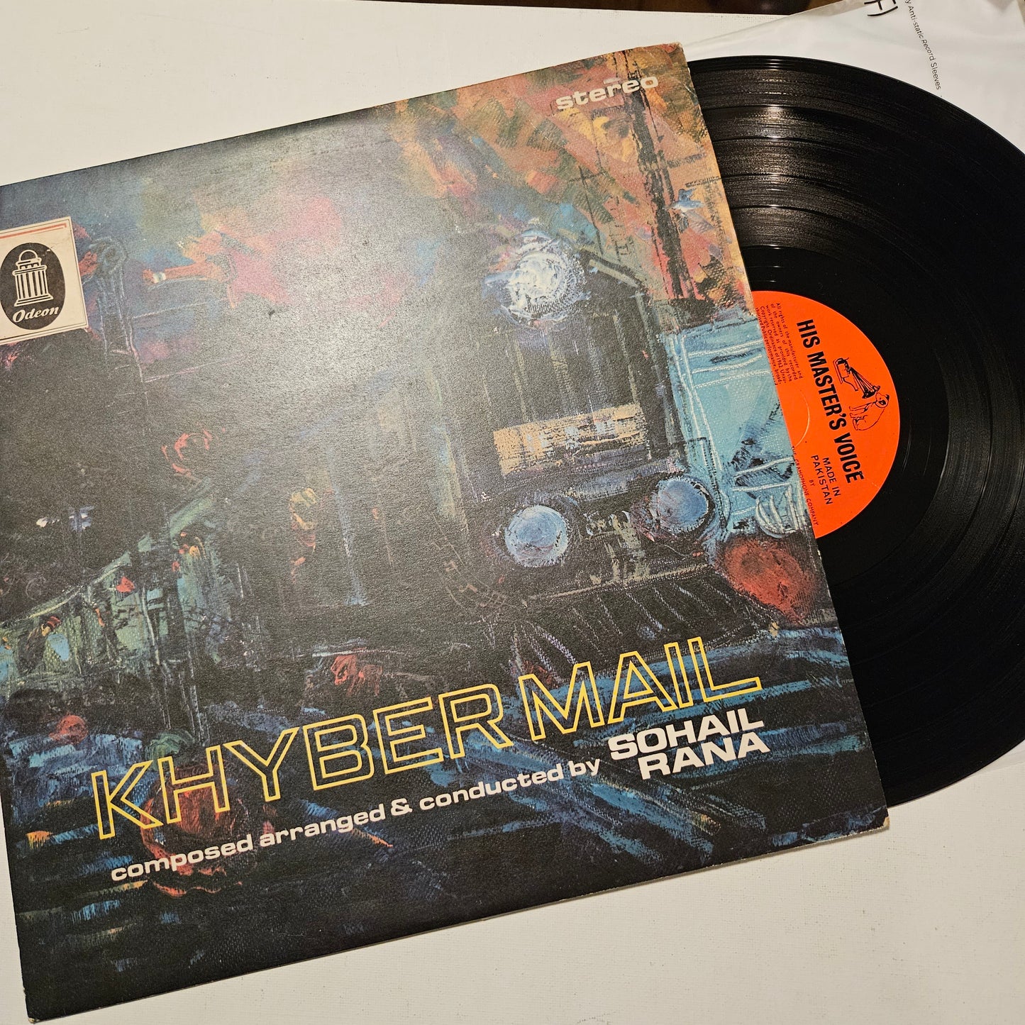 Sohail Rana – Khyber Mail very rare HMV edition - jazz rock funk in near mint