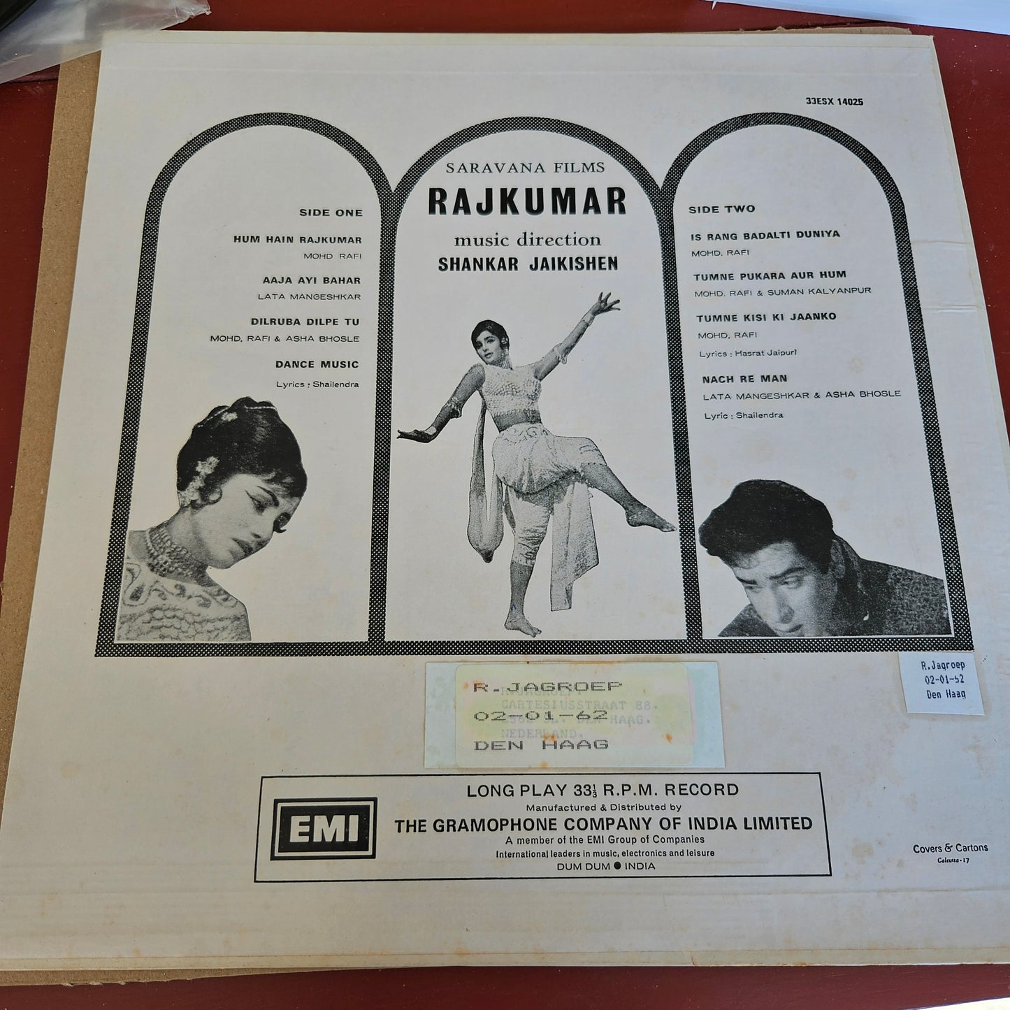 Rajkumar - Shankar Jaikishan superhit in excellent conndtion