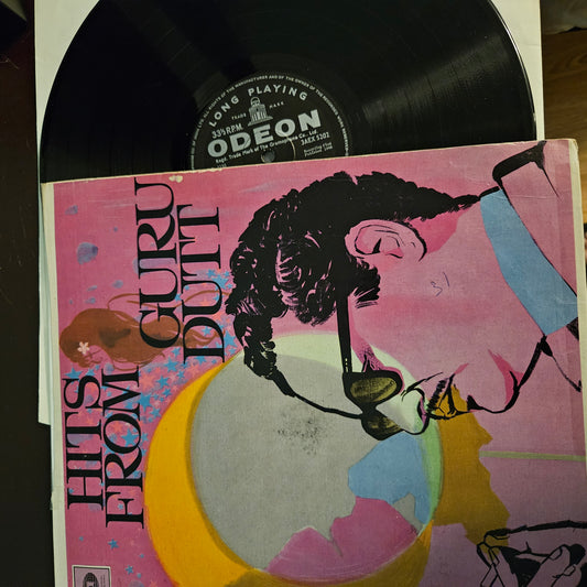 Hits of guru dutt - 1st Odeon - Ring version in VG+ includes *kagaz ke phool* songs