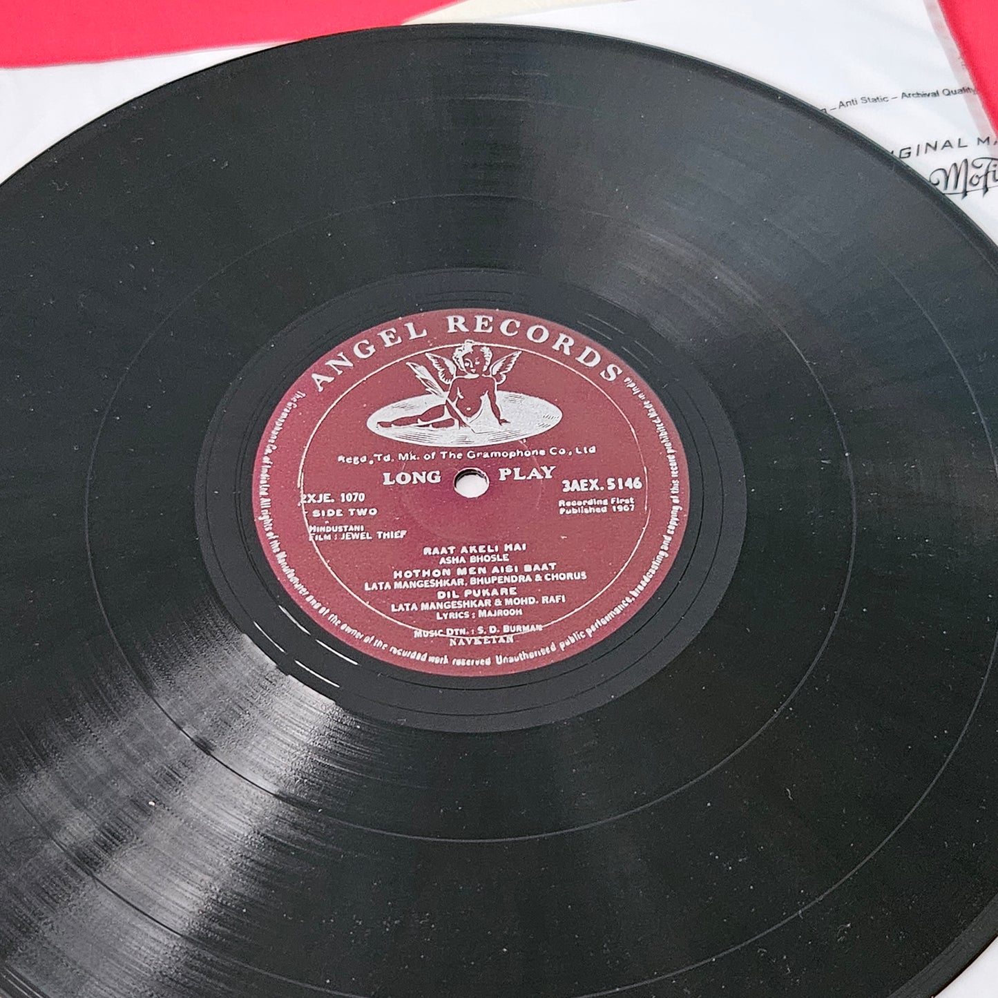Jewel Thief - Original Soundtrack by S. D. Burman 1st angel Superhit  in excellent