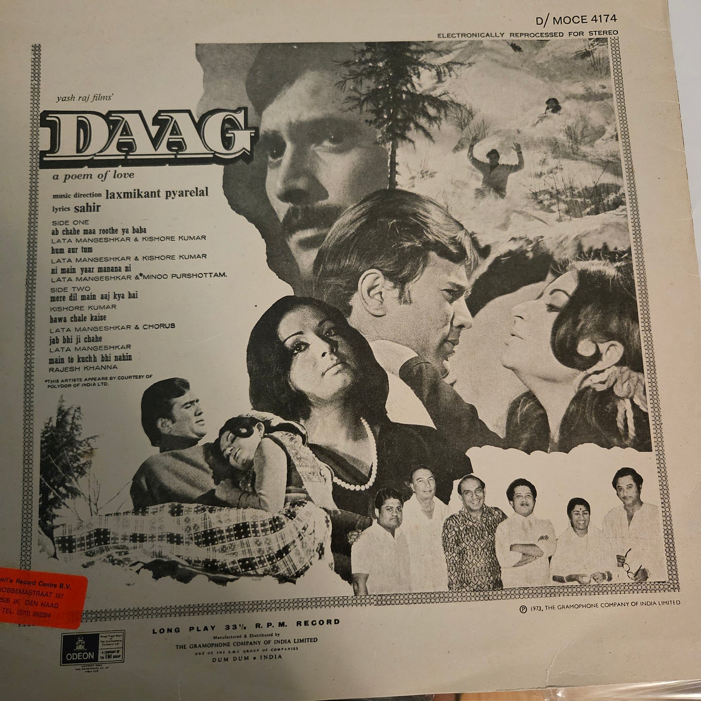 Daag - Laxmikant pyarelal OST in Excellent