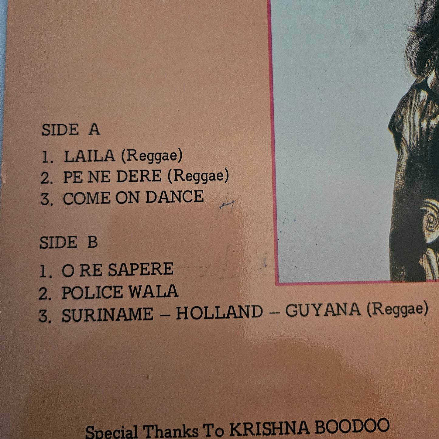 Laila - Autographed by Babla and Kanchan Guyana Suriname  places  Reggae in Excellent
