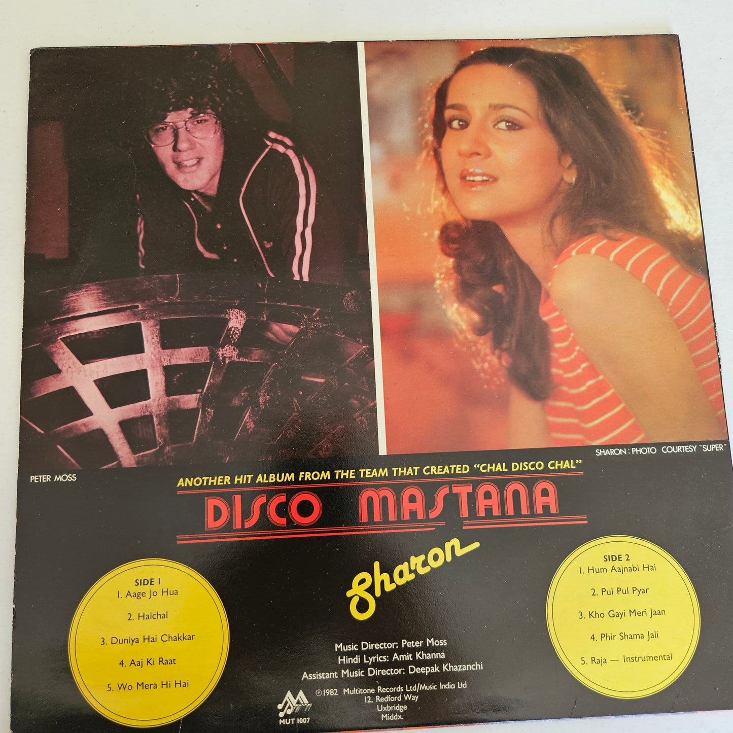 Sharon Prabhakar -  Disco Mastana in vg+