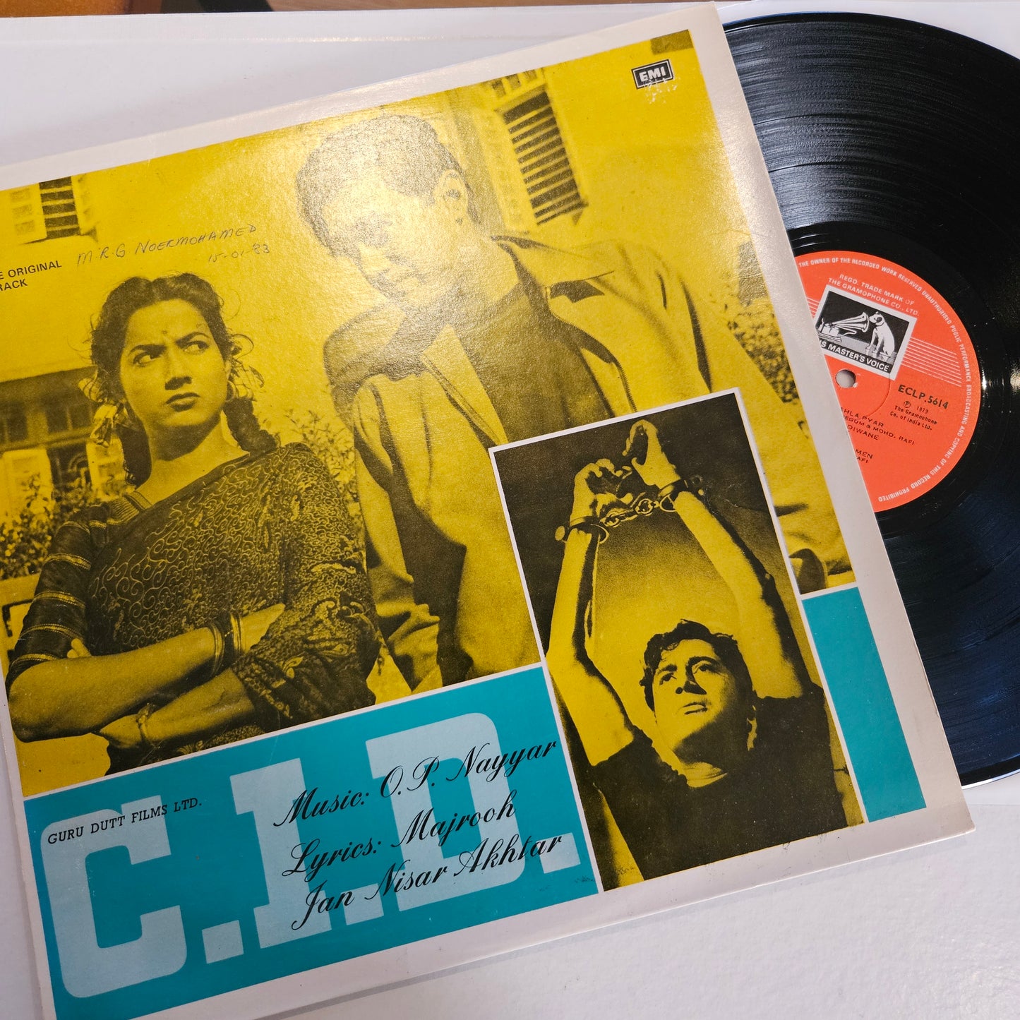 C. I. D. - O. P. Nayyar superhit soundtrack in near mint condition