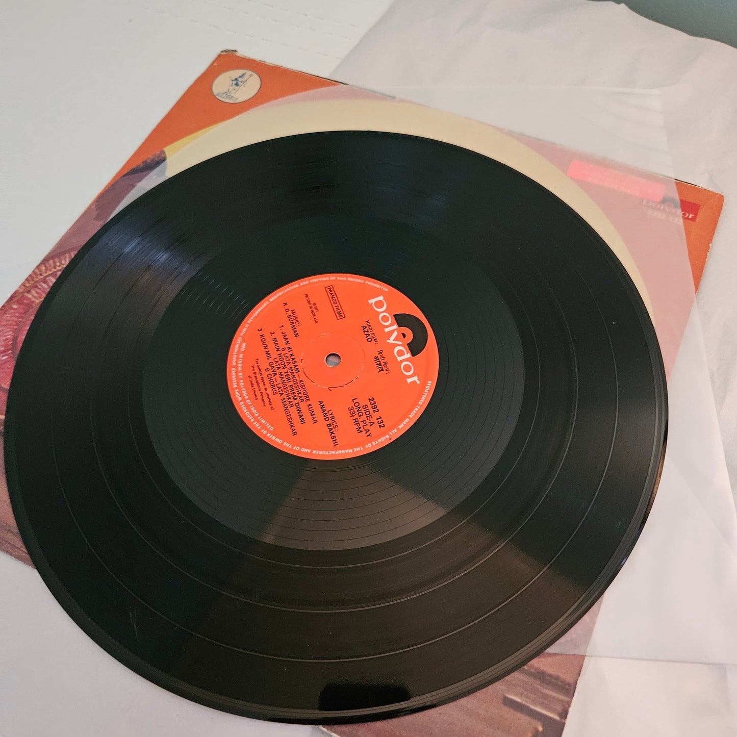 Azaad - Bollywood Funk R D Burman  Kishore *Raju chale Raju record excellent
