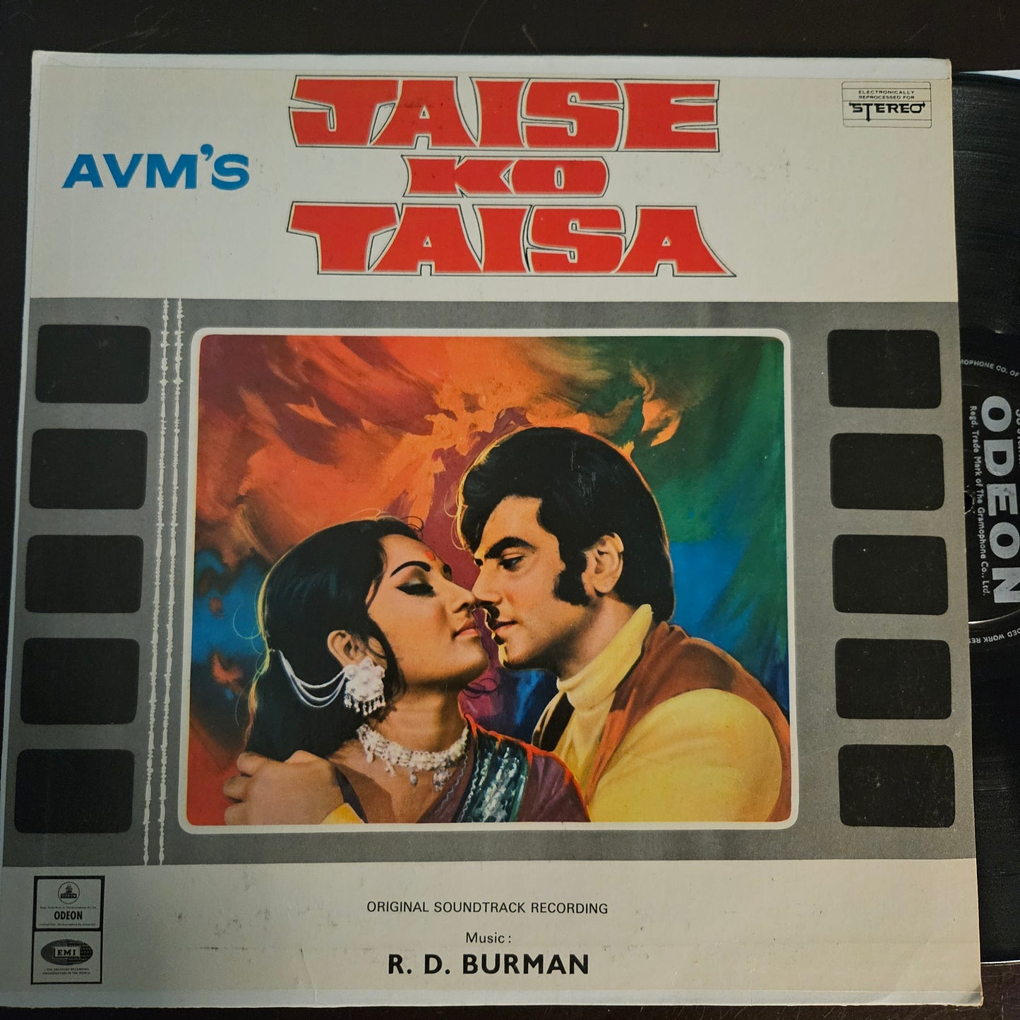 Jaise Ko Taisa - Music by R. D. Burman - 1st edition Ring Odeon in excellent condition, cover in superb condition