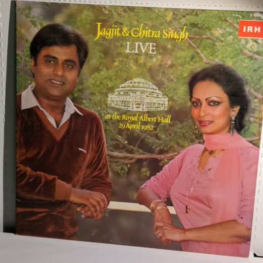 2 LP Set Jagjit Singh and Chitra Singh Live at Royal Albert Hall London April 1982 Near MINT