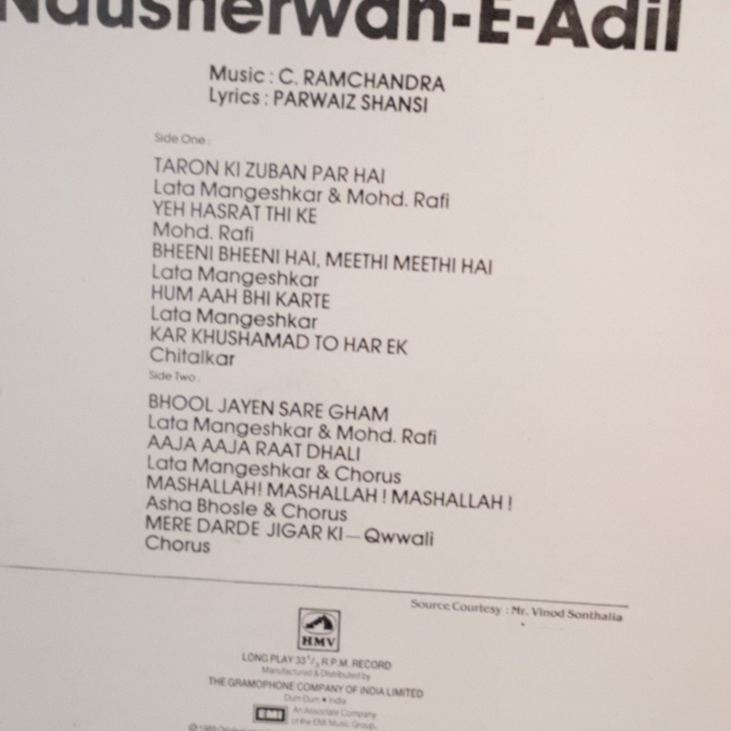 Nausherwan-E-Adil  -   mint