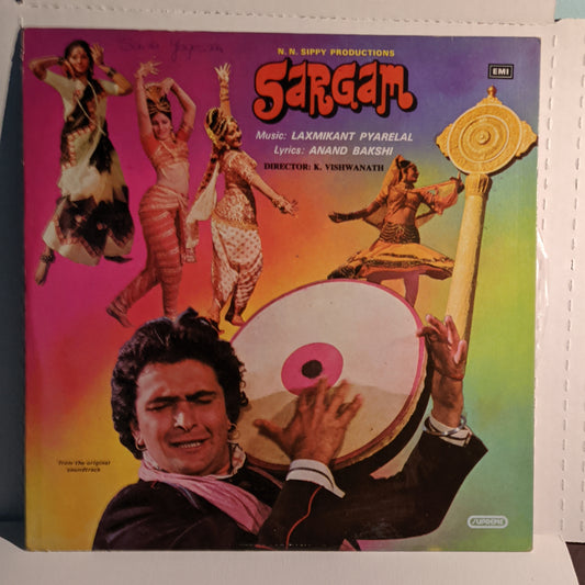 SARGAM -  Laxmikant Pyarelal - VG+ Blockbuster