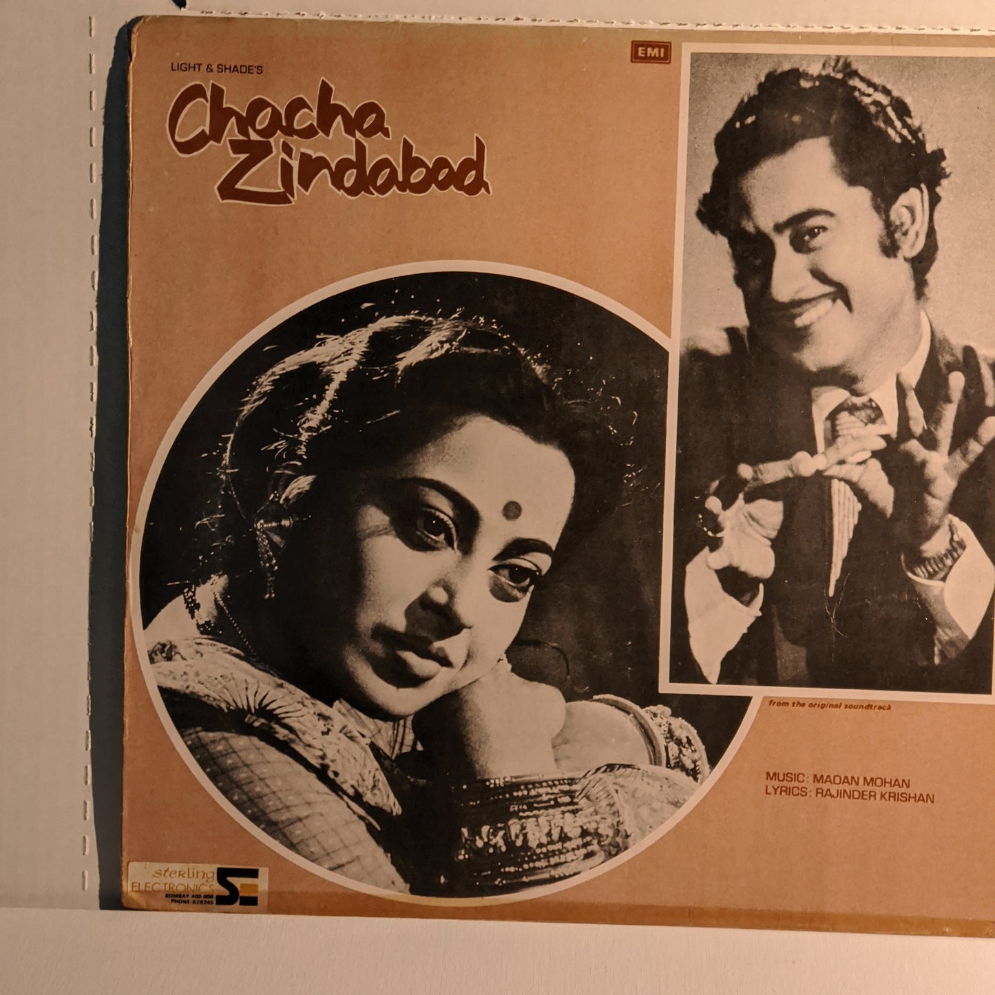 Chacha Zindabad - Music by madan Mohan in NEAR Mint Superhit songs