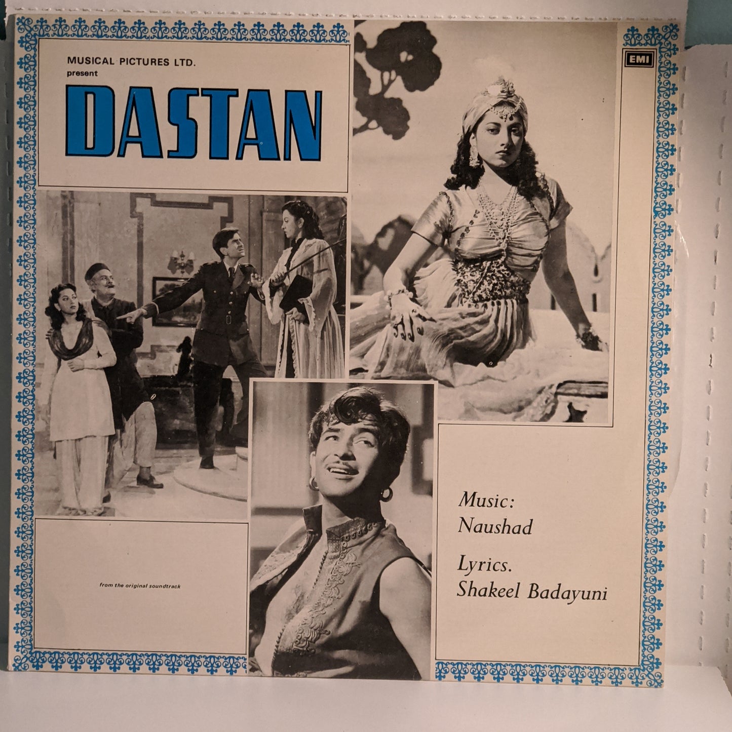 DASTAN - Music by NAUSHAD -  near MINT