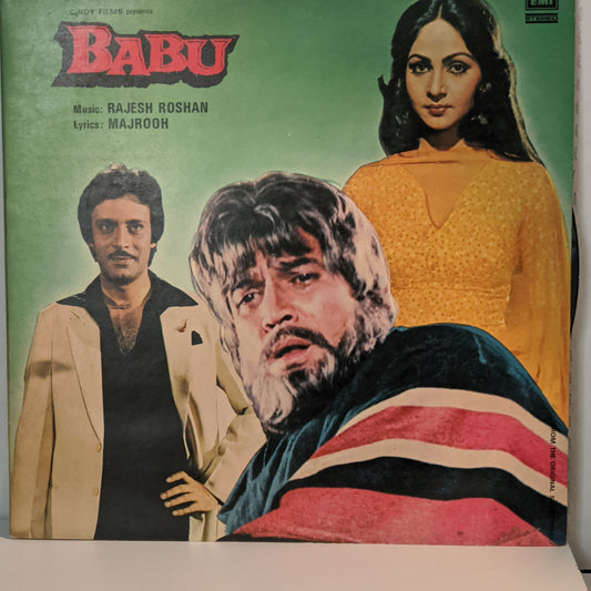 BABU - Music by  Rajesh Roshan in Near mint in SUPREME STEREO GATEFOLD