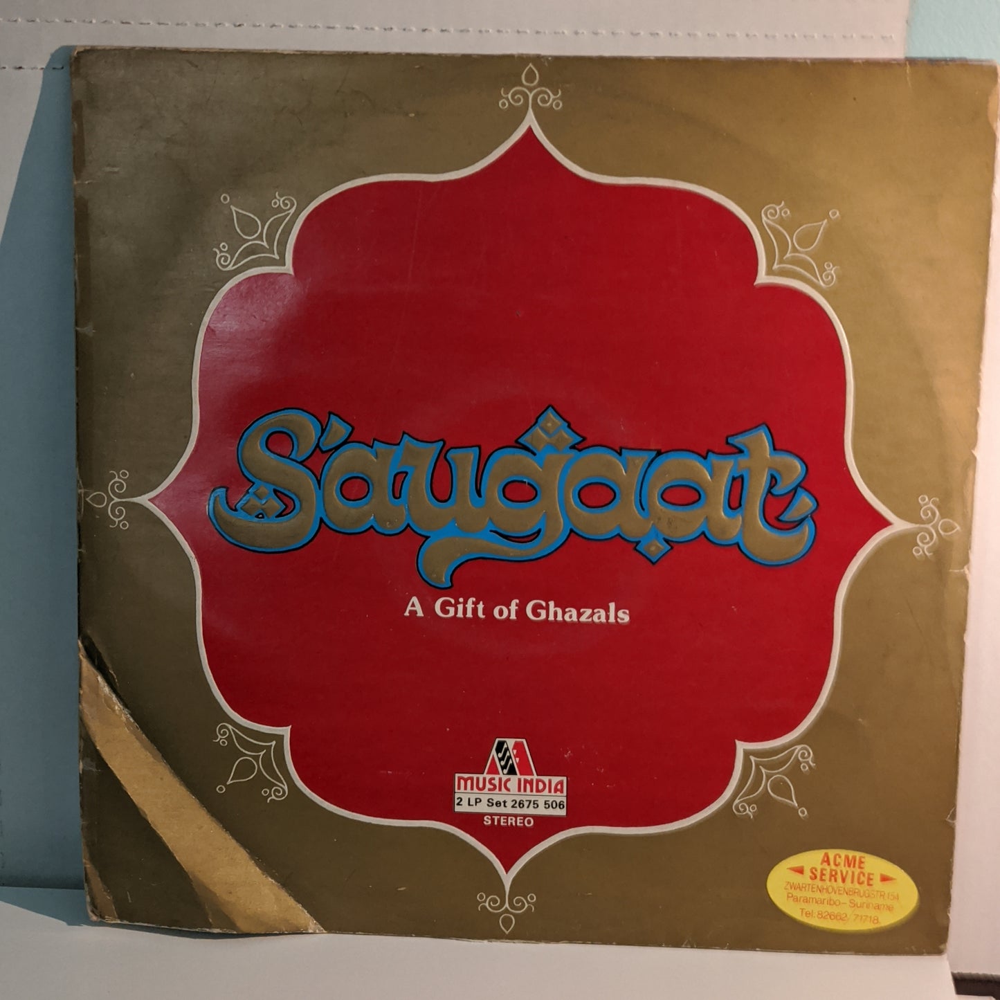 2 LP Set VARIOUS  "Saugaat"  A GIFT OF GHAZALs MINT in STEREO