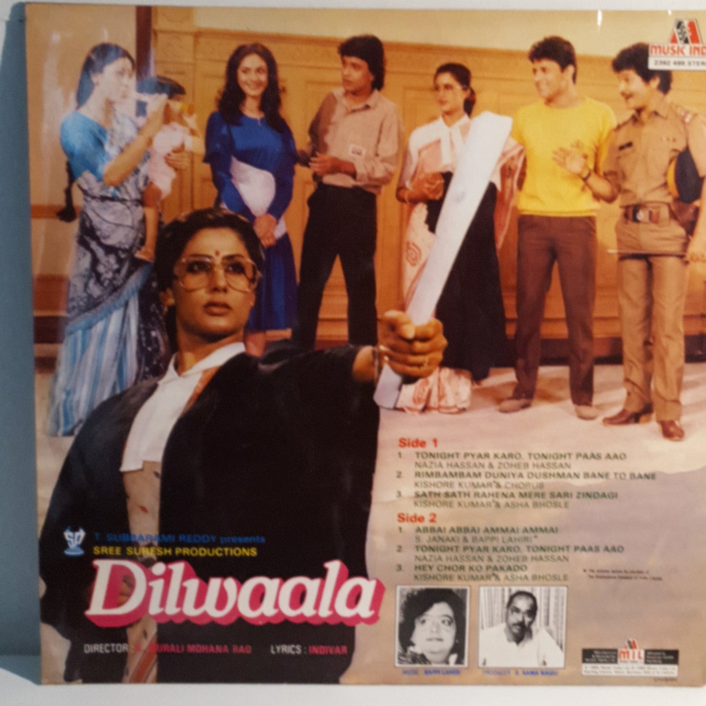 Dilwaala - Music by bappi Lahiri  in NEAR MINT Condition