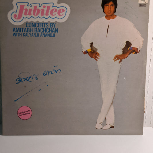 Amitabh Bachchan Live - 2 LP set Bollywood Jubilee Concert CBS - Excellent