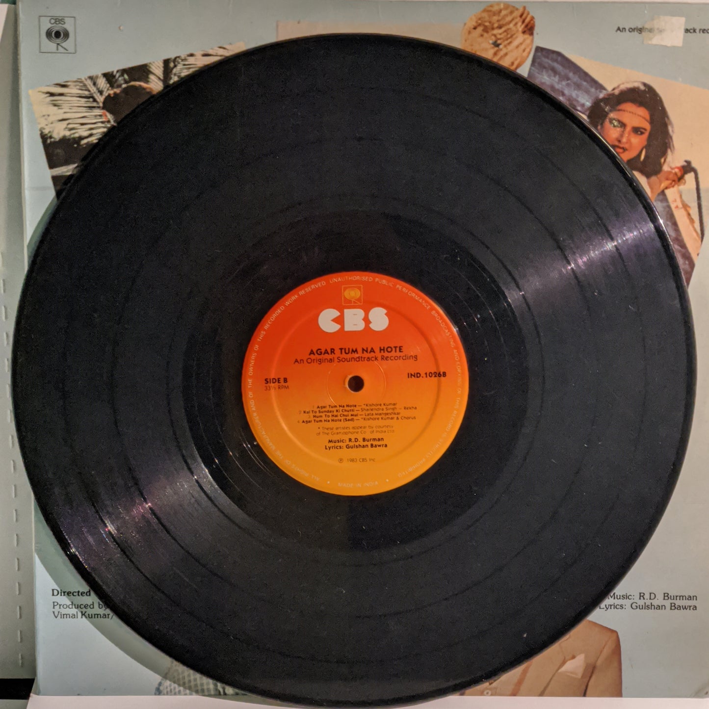 Agar Tum Na Hote - R D BURMAN record in near mint