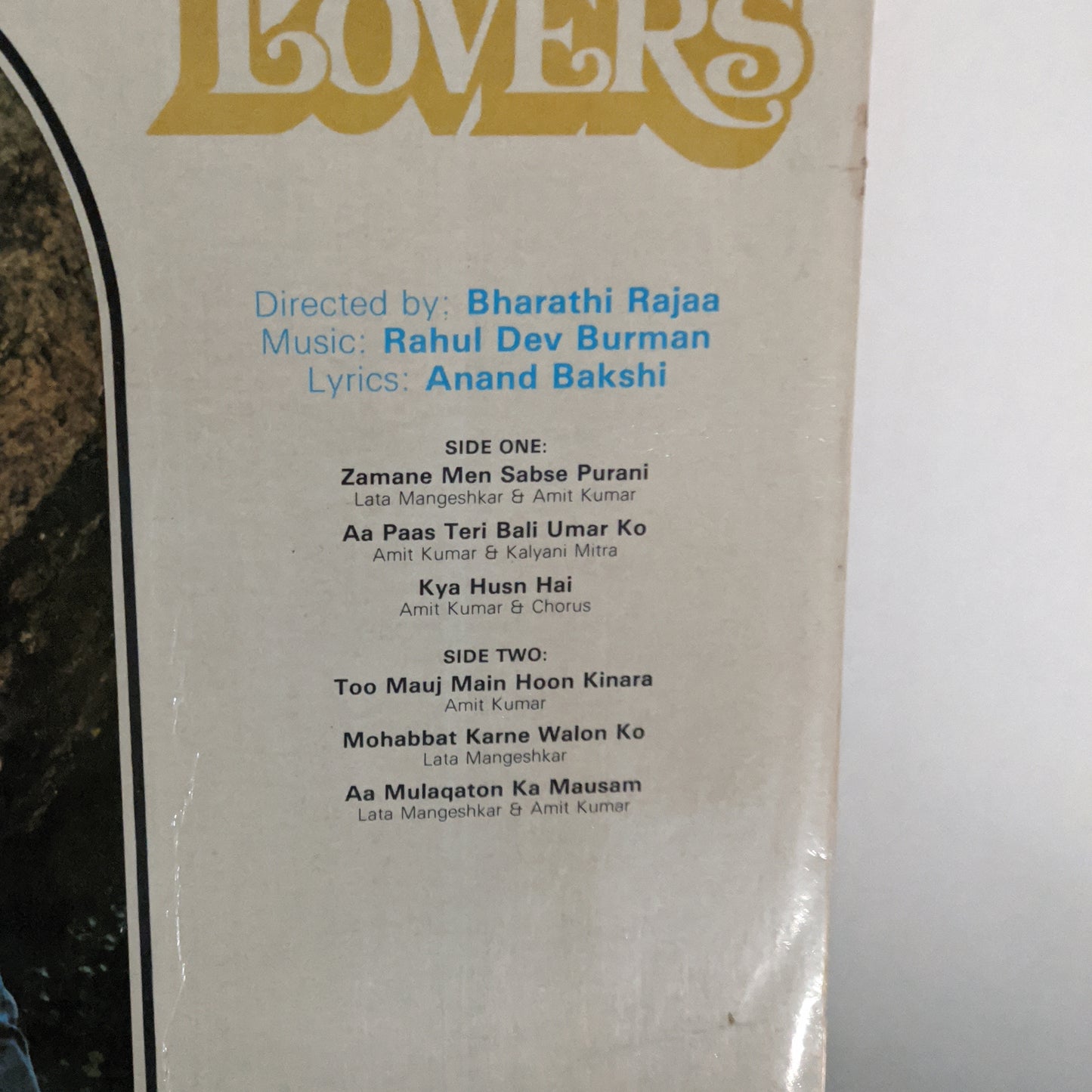 Lovers - R D Burman superhit in Excellent condition - gatefold