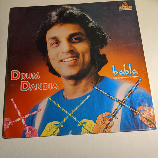BABLA - DRUM DANDIA - Indian pop record  for Garba fans in Unplayed near mint