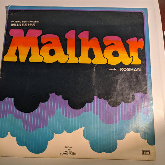 Malhar - Roshan classic bollywood for Mukesh movie in excellent