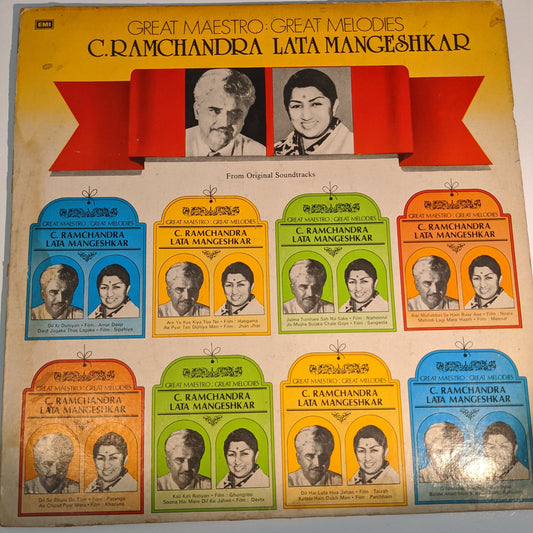 Lata Mangeshkar and C Ramchandra VG++ record