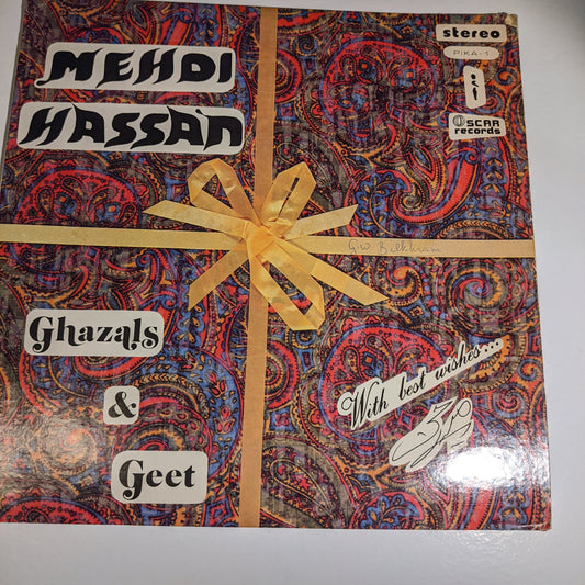 Mehdi Hassan - geets and Ghazals in near mint - Recorded in New York