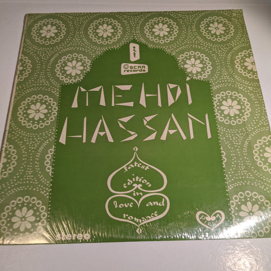 Mehdi Hassan - Love and Romance in Near Mint - Recorded in New York