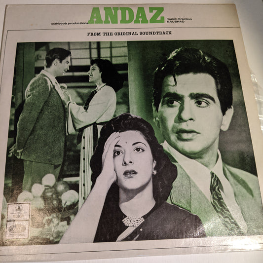 Andaz - Naushad classic - Heavy odeon in unplayed near mint