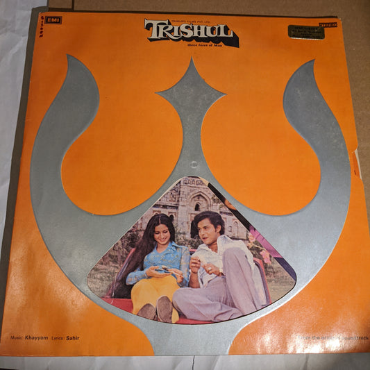 TRISHUL - Music by Khaiyyam in excellent MULTIFOLD COVER in SUPREME STEREO