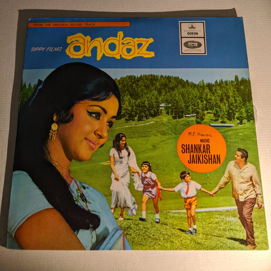 Andaz - Music By  shankar jaikishan Superhit in near Mint Pristine