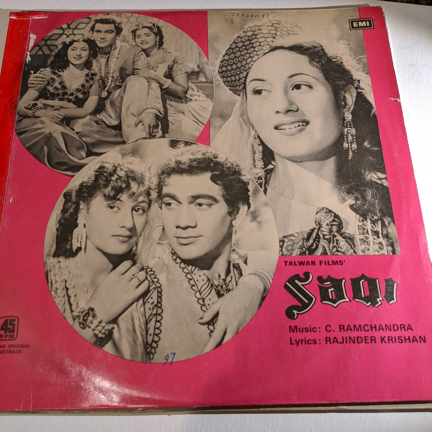 Saqi - C Ramchandra classic Superhit in Excellent condition