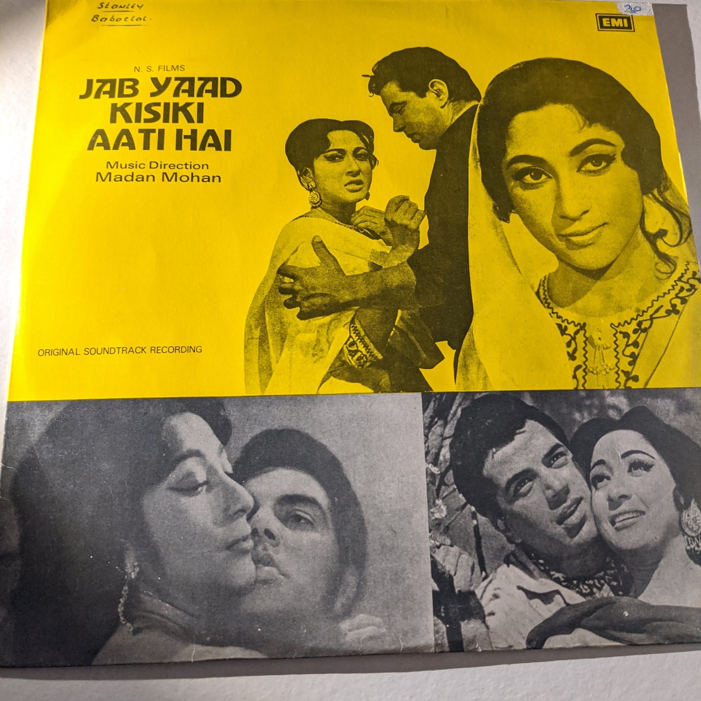 Jab Yaad kisiki Aati Hai - Madan Mohan and Lata in Near Mint Condition