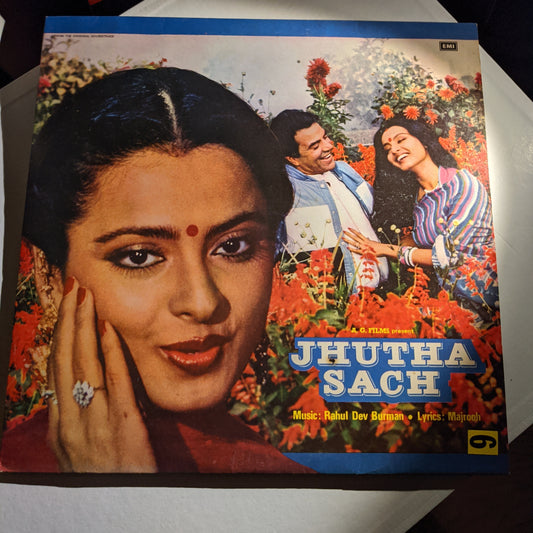 Jhutha Sach  R D Burman and Majrooh superhit in near mint condition