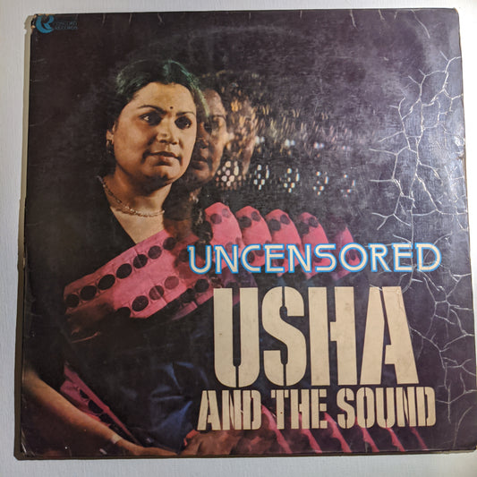 Usha Uthup - Uncensored Live in Calcutta* Psych funk- condition VG