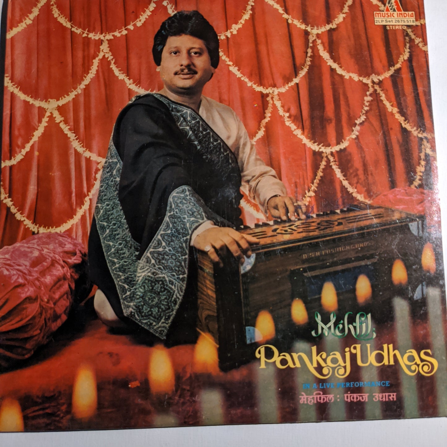 2 Lp Set Pankaj Udhas live "Mehfil" in VG+ condition