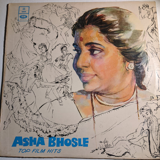 Asha bholse - Top Film hits in Heavy Odeon pressing in Excellent