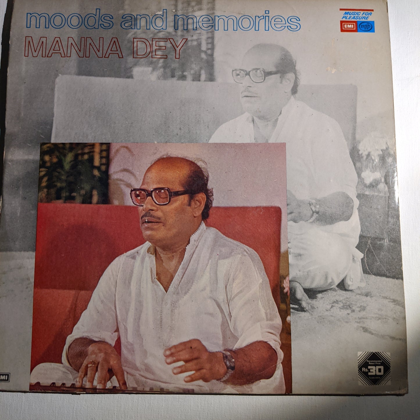 Manna dey - Moods and memories - Manna Dey in Excellent