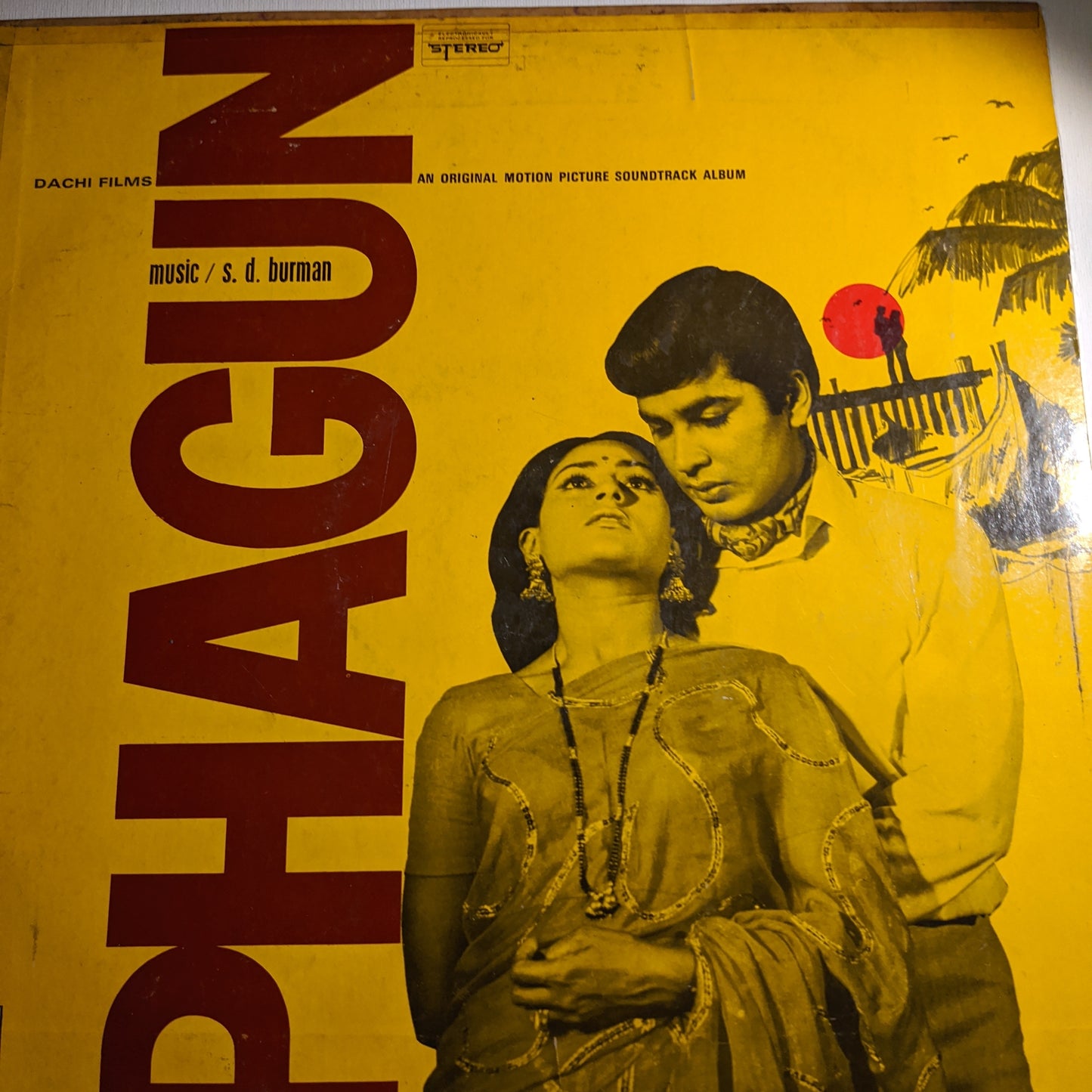 PHAGUN - Rare  1st ed. Odeon  double-ring S D Burman in excellent