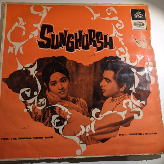 SUNGHURSH - Music by Naushad-  1st Angel Pressing in VG