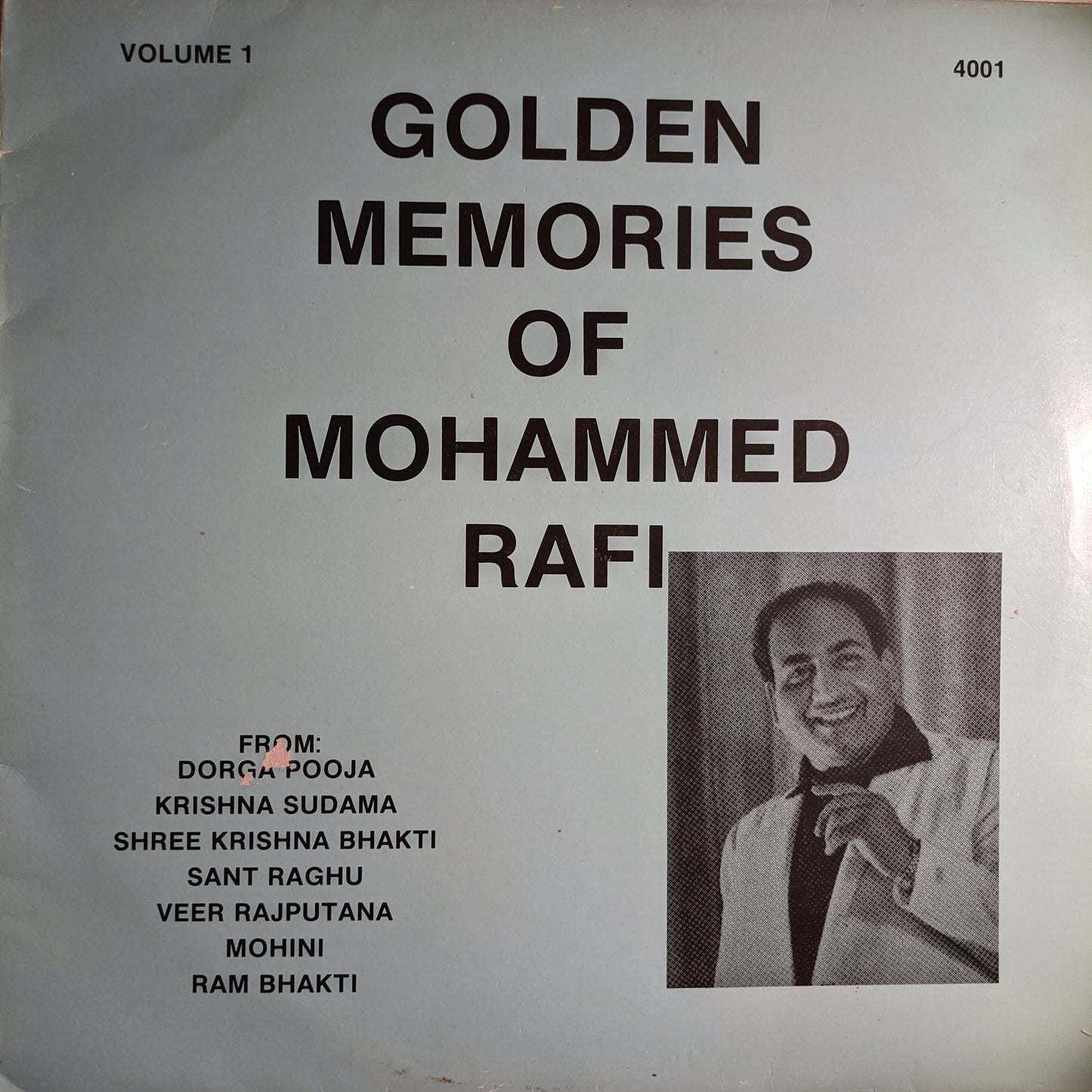 Mohammed Rafi - - Golden Memories Of Mohammed Rafi in Excellent