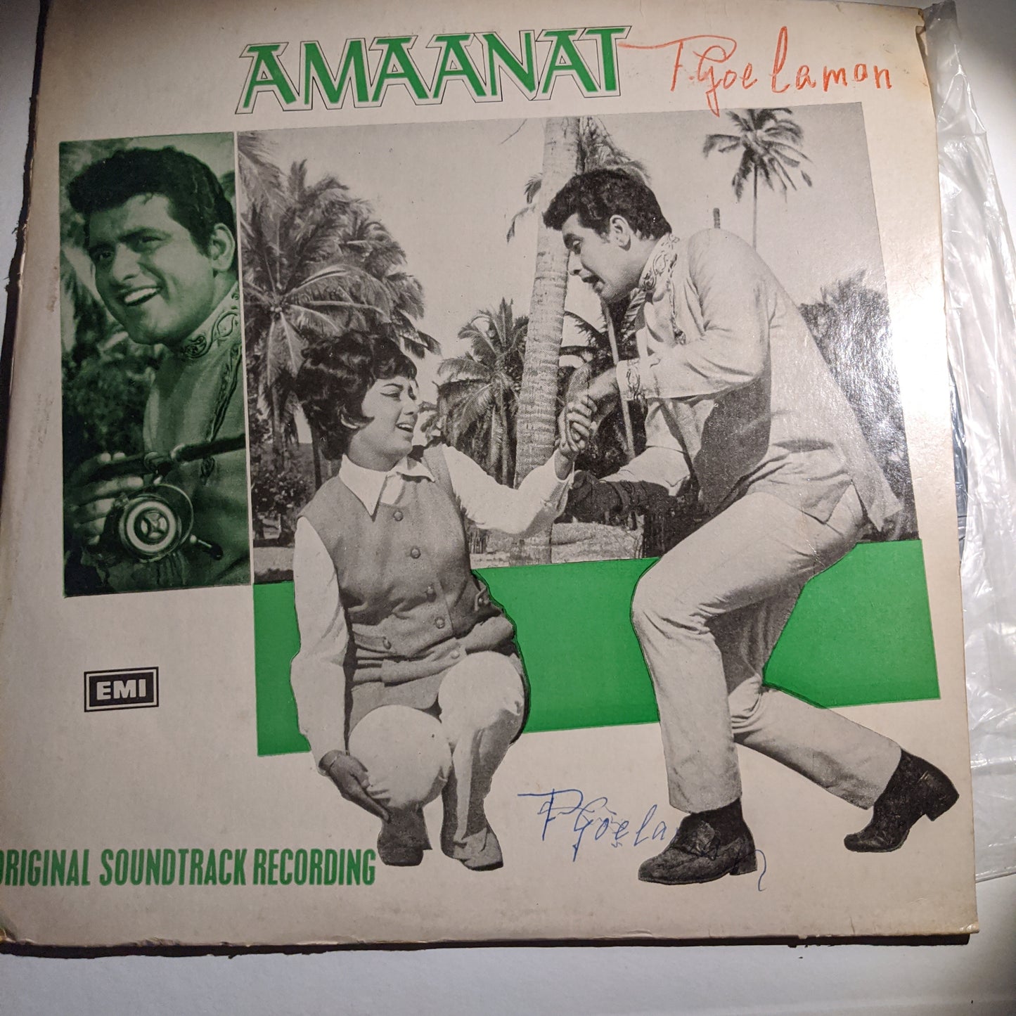 Amaanat - Music Ravi 1st HMV pressing in Excellent+ condition