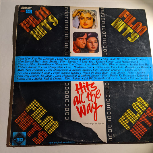 Various Hits All The Way - Film Songs Of Today in excellent condition MFPE1006