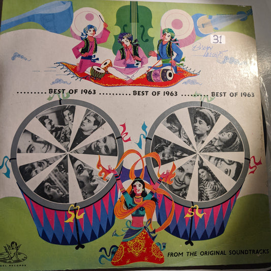 Various Best Of 1963 - Film Hits - heavy Odeon in VG+