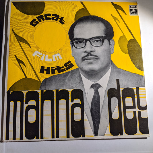 Manna Dey Great Film Hits in excellent