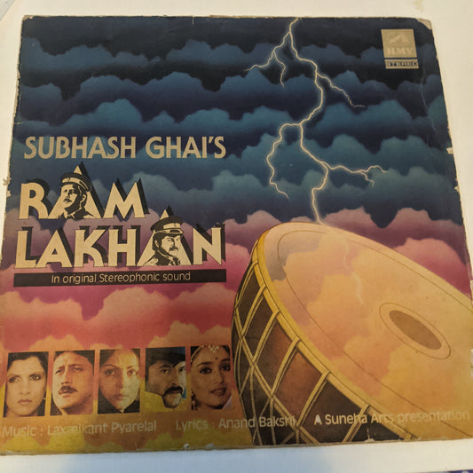 Ram lakhan - Sbhash Ghai and Laxmi Pyare Blockbuster in VG+
