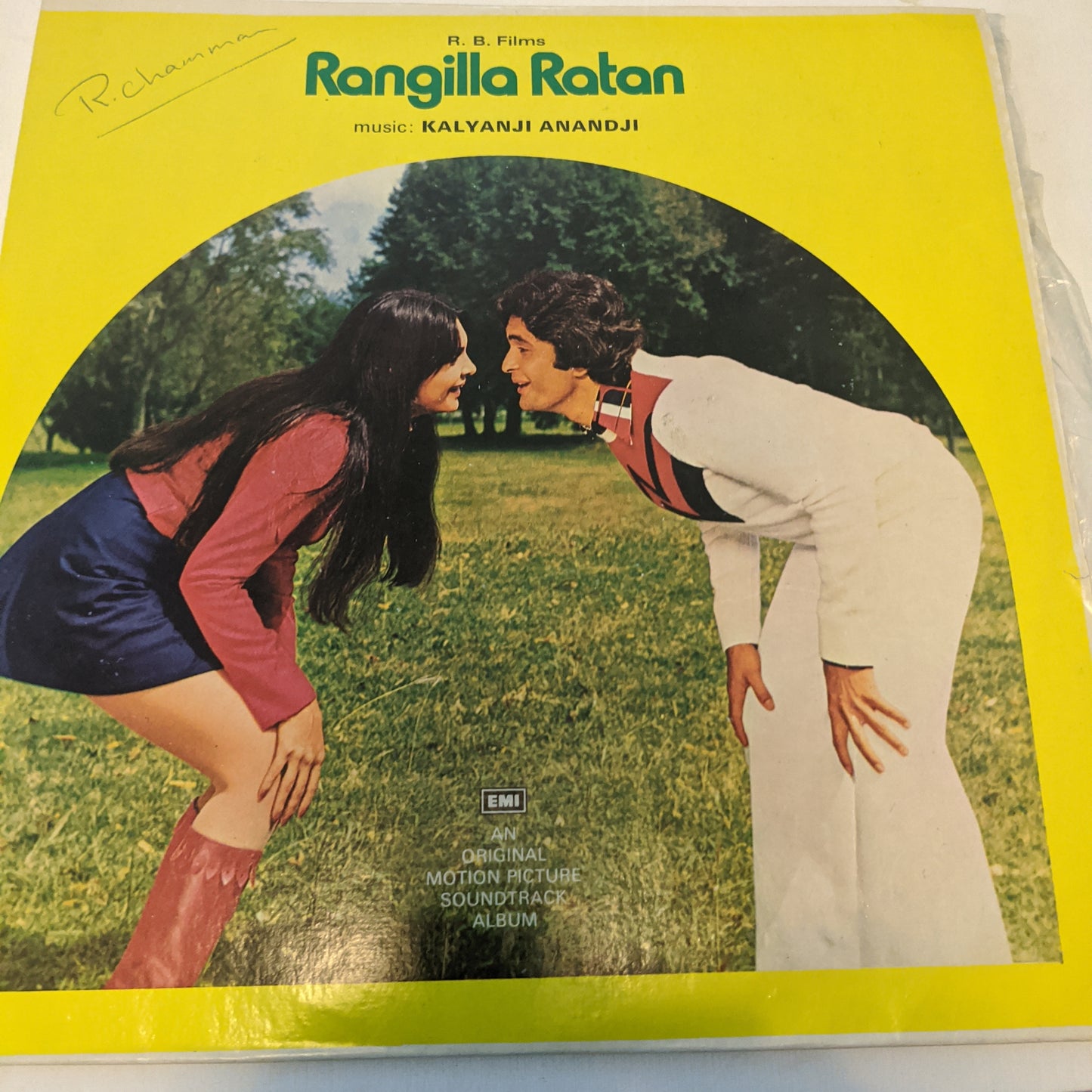 Rangilla Ratan - music by kalyanji Anandji in excellent condition