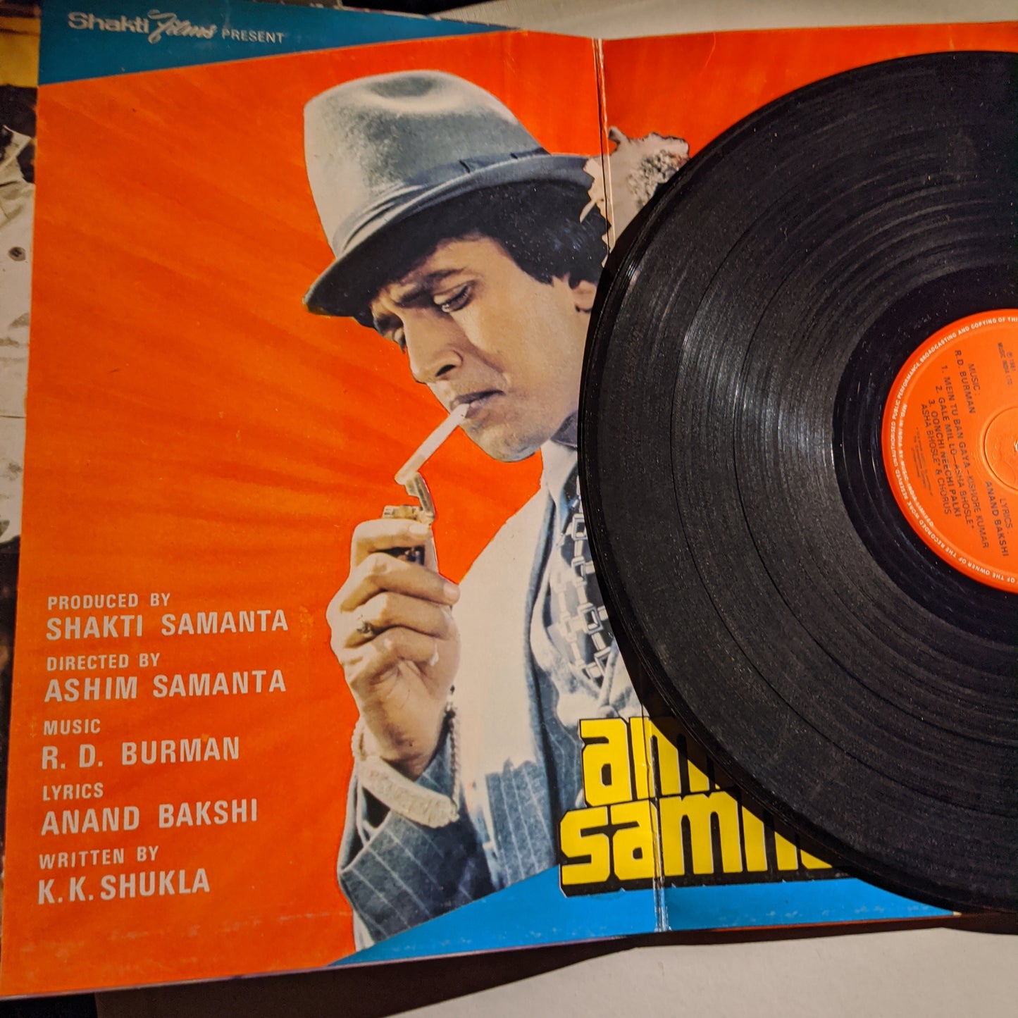 Amne Samne - R D Burman Gatefold supehit in near mint condition