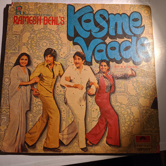 KASME VAADE - Gatefold edition Music by R D Burman blockbuster in excellent Condition