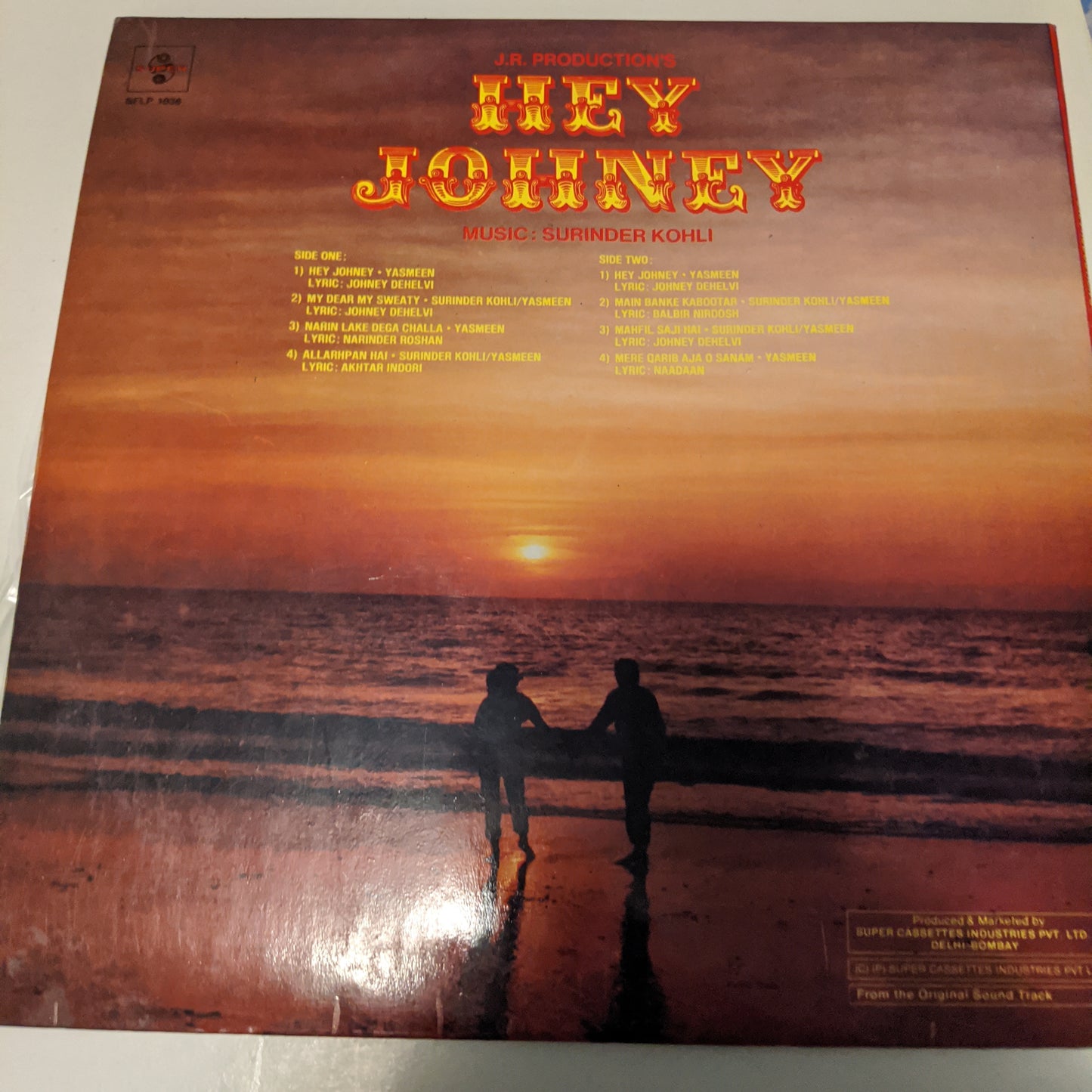 Surinder Kohli - Hey Johney in pristine ( near MINT)  condition *RARE*