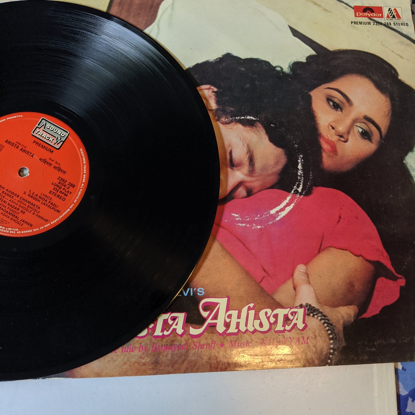 Ahista Ahista - premium stereo Gatefold - Music Khaiyyam In excellent